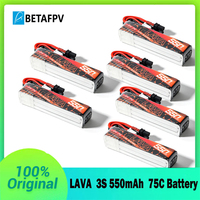 BETAFPV LAVA 3S 550mAh 75C Battery 2PCS/3PCS/4PCS XT30 Connector for Pavo20 Pro FPV Racing Drone Pavo Pico Frame
