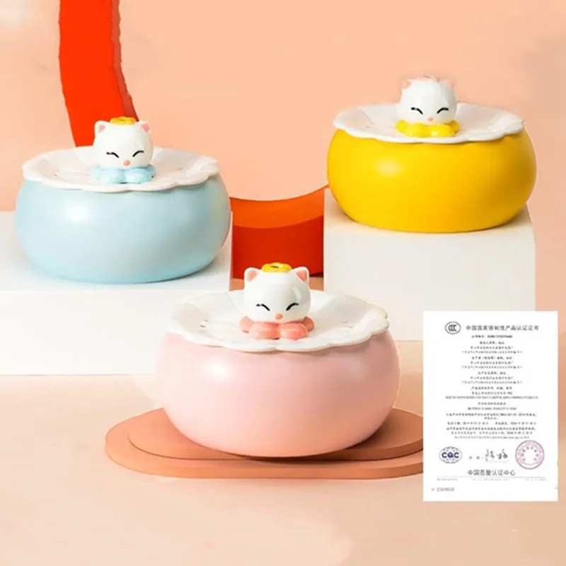 

Drinker For Cat Water Fountain Ceramic Desktop Waterfall,Smart Pet Water Dispenser,Auto Pet Drinking Bowls Kitten Water Bowls