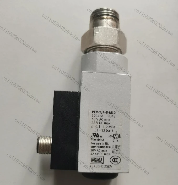

Pressure switch PEV-1/4-B-M12 192488 tested OK