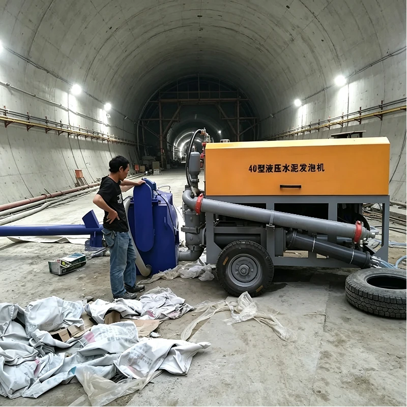 220V Mini Foam Concrete Equipment Easy Operate Foam Cement Machine For Decoration Renovation Small Engineering