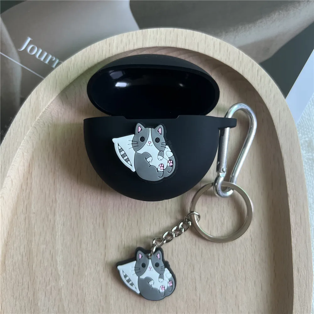 Funda de silicona con llavero para Huawei Freebuds Pro 3, cubierta bonita para auriculares, 2023