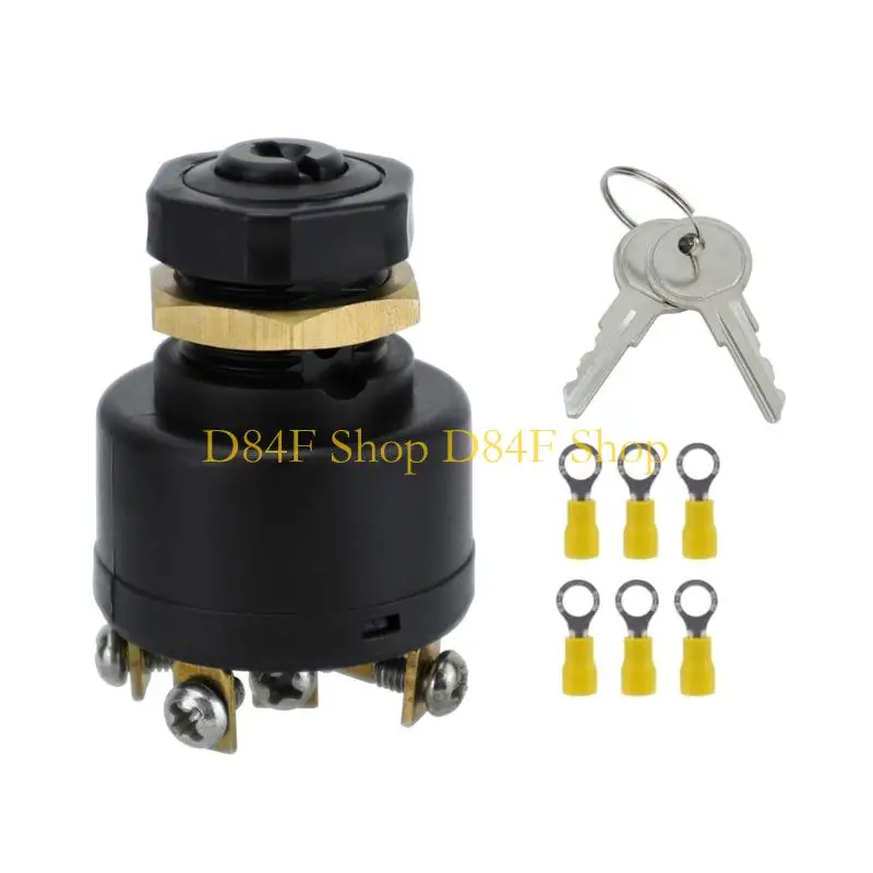 

D84F Car Boats 12V 3 Position Ignition Boats Motorcycle Ignition Starter Switches