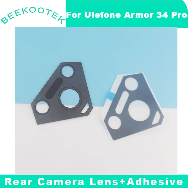 Original Ulefone Armor 34 Pro Rear Camera Lens Projection Lens Glass Cover With Adhesive For Ulefone Armor 34 Pro Smart Phone