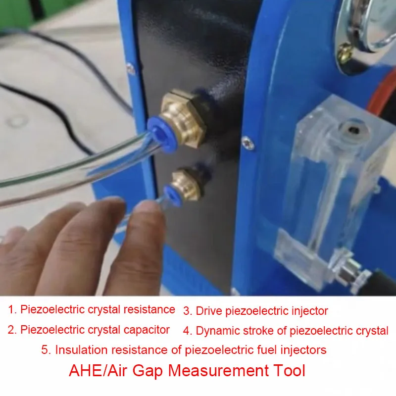 CRI250 For Siemens Piezoelectric Tester Diesel Air Residual Gap Common Rail Piezo Injector Tester With AHE Function