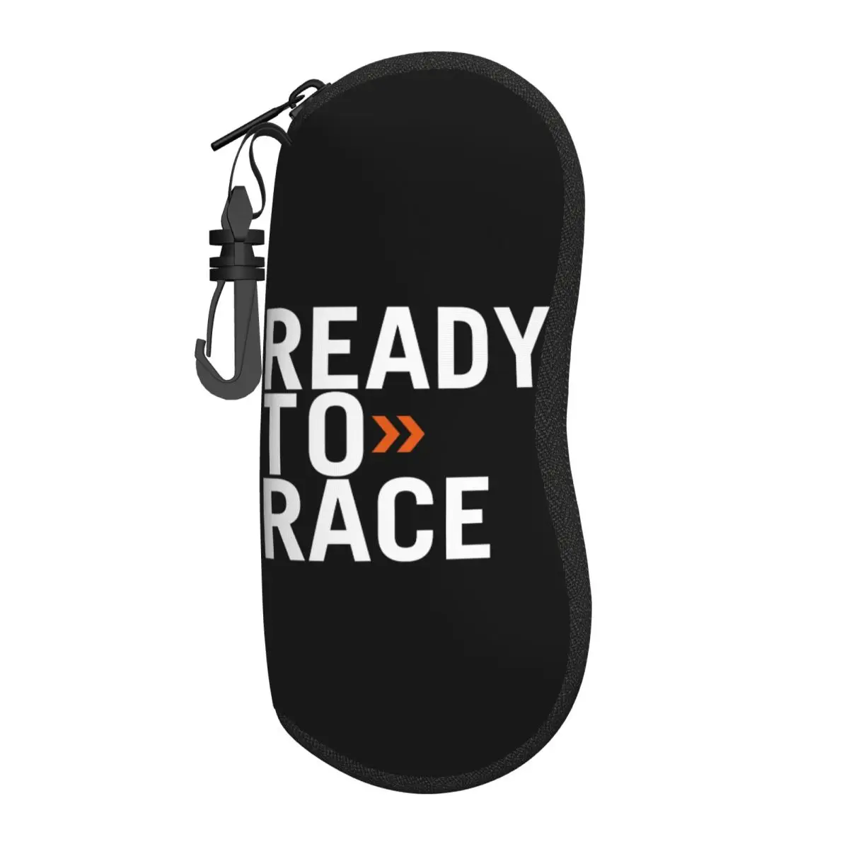 Custom Ready To Race Eyeglass Glasses Case Women Men Soft Racing Sport Motorcycle Rider Sunglasses Protective Box