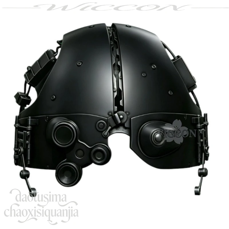

Horror Game RE9 Victor Gideon Cosplay 3D PLA Blank Model Helmet Mask Props Accessories For Halloween Cosplay Party Gifts