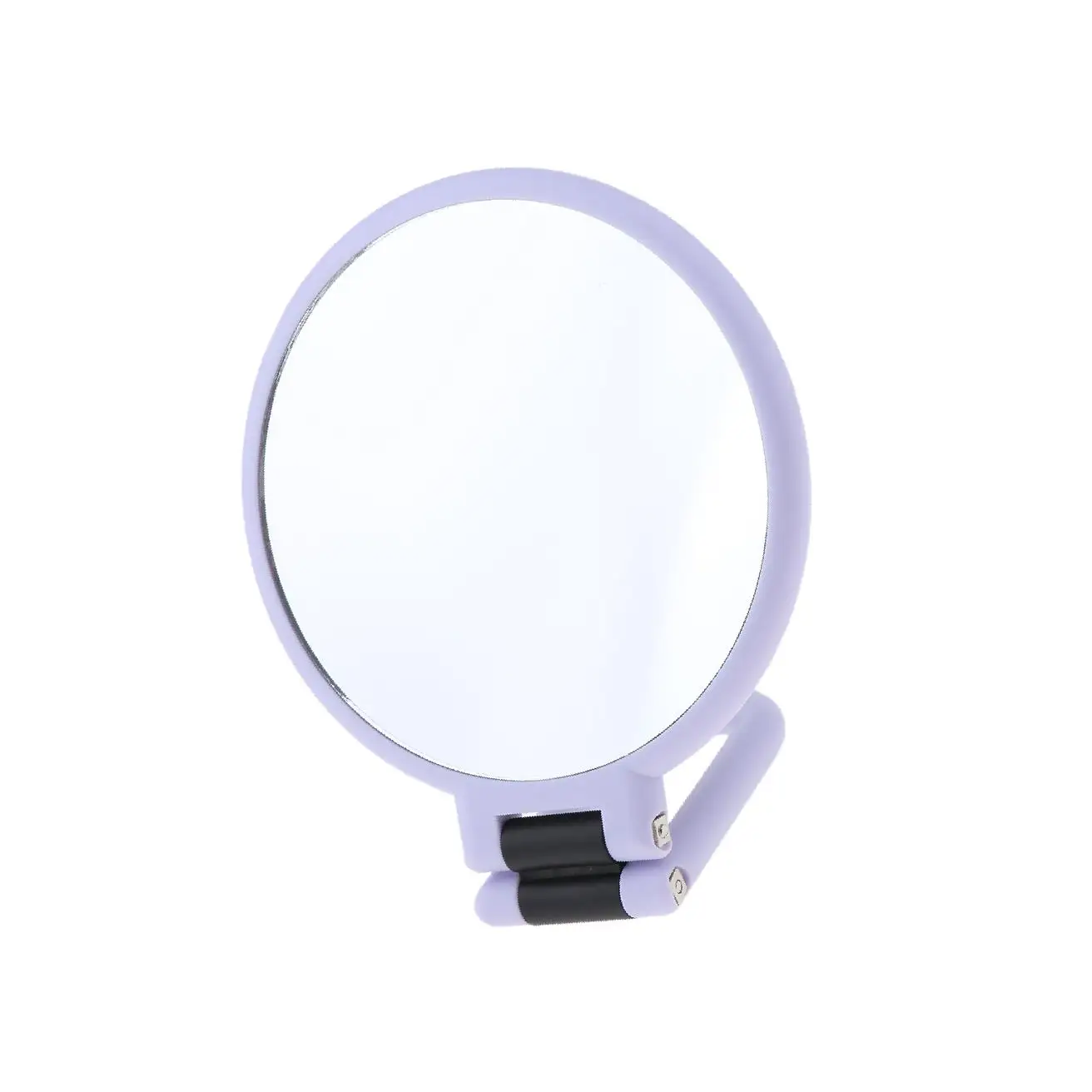 

Folding Handheld Magnifying Double Sided Makeup Tabletop Travel Mirror 2X Magnifying