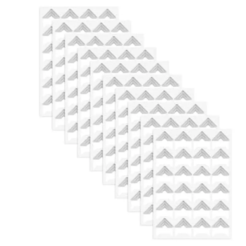 240 Pieces Photo Corners For Scrapbooking, Gold Photo Corner Stickers, Self-Adhesive Photo Mounting Corners Highly Recommended