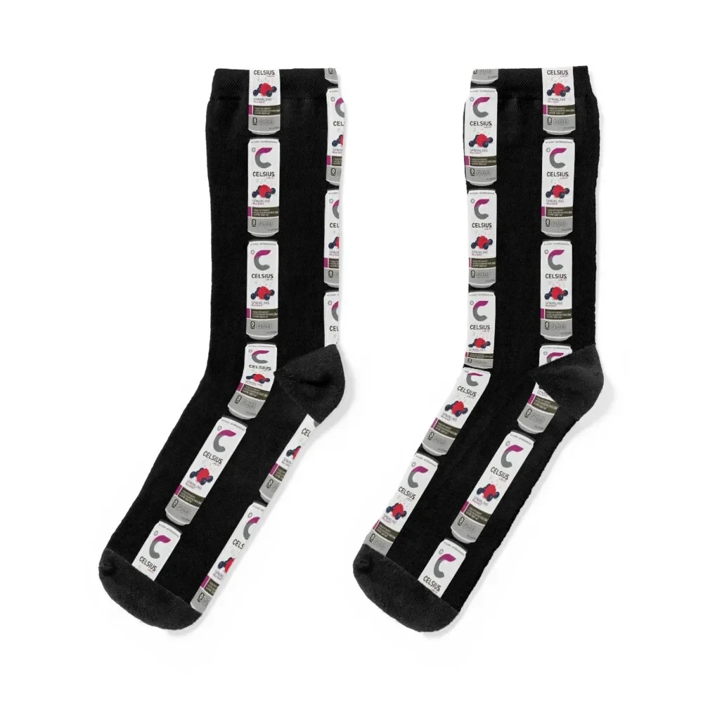 Celsius sparkling wild berry Socks hip hop sheer Socks For Women Men's