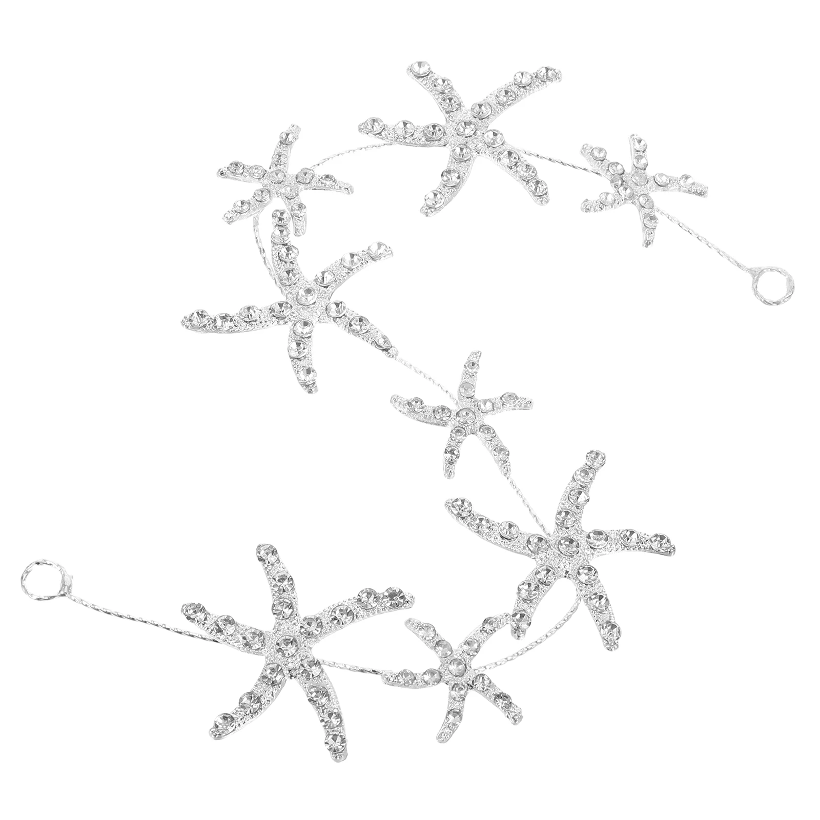 

Rhinestone Hair Hoop For Women Alloy Headband Hairband Party Holiday Cosplay Fancy Wear Hair Styling Tool