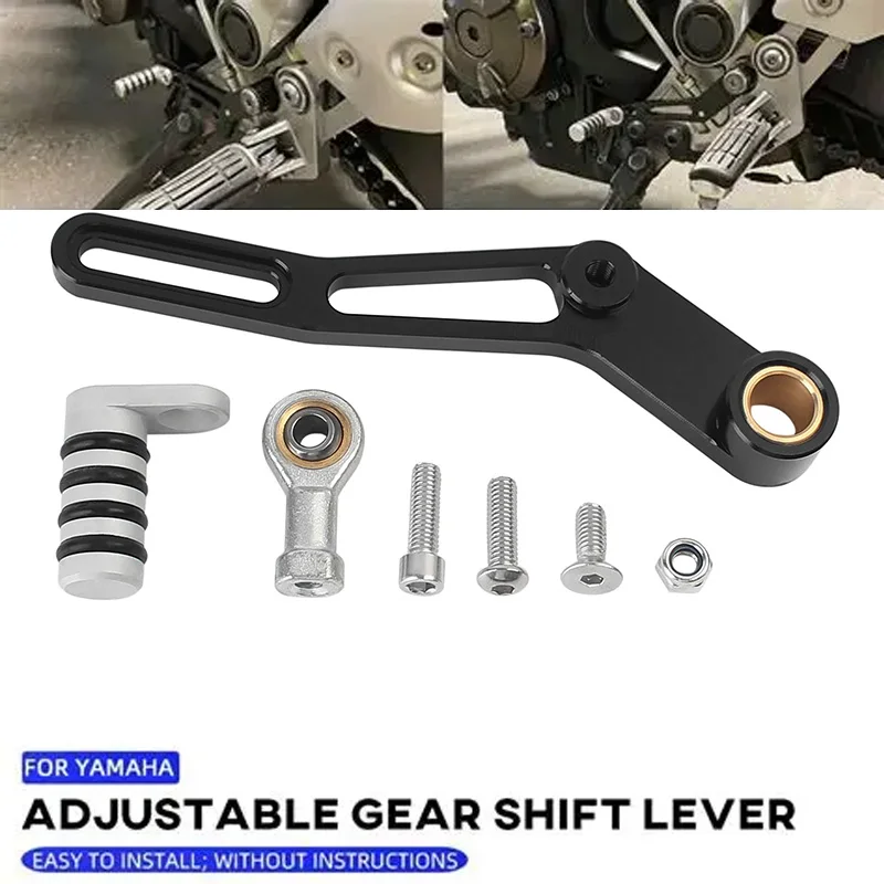 Motorcycle Adjustable Left Shifter Pedal MT-07 MT FZ 07 Gear Shift Lever For YAMAHA MT07 Tracer 700/7/GT FZ07 XSR700 2014-2024