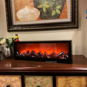 3D وهمية المواقد لهب مصباح وهمية الحطب الموقد الأوروبية زخارف الديكور ضوء غرفة المعيشة التلفزيون مجلس الوزراء الموقد أفضل 6 مواقد نار مزيفة مبيعا - رقم 5