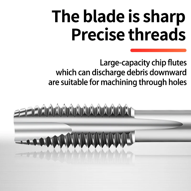 

BOSS TAPS HSSE-M35 JIS Standard Insert Spiral Pointed Tap STI ST UNC 4-40 6-32 10-24 1/4 UNF 10-32 Machine Screw Thread Taps