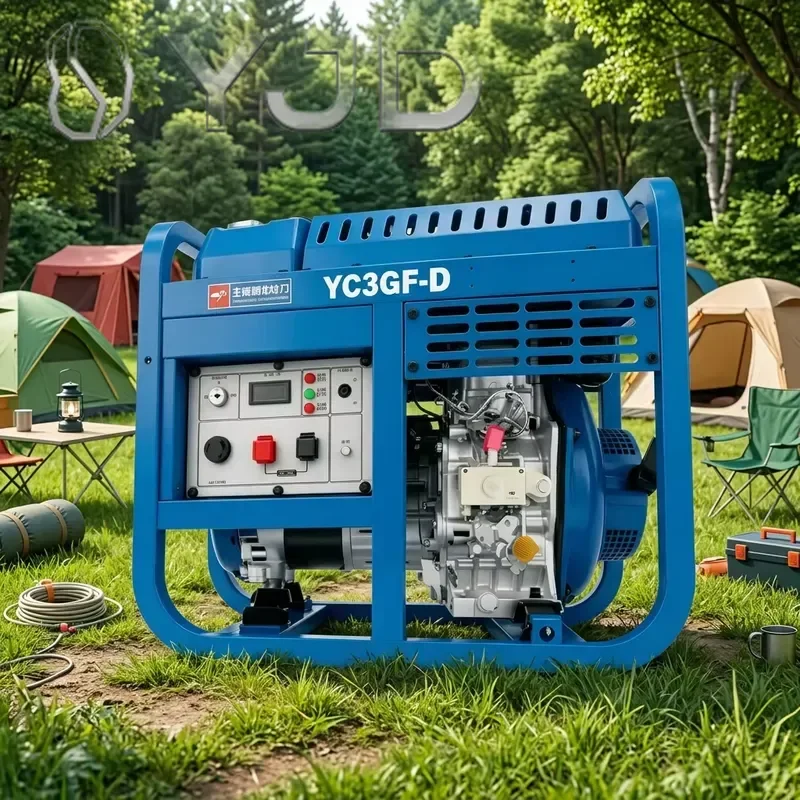 YJD Yuchai diesel Generator 2.8kw 11o Volt Generator Generator diesel Box Fuel 4p