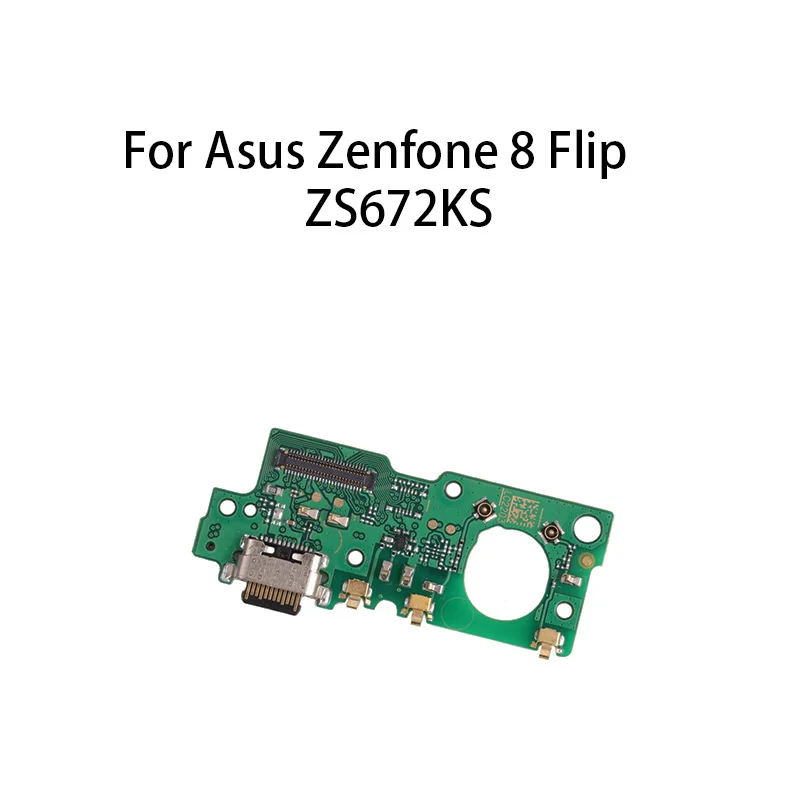 GEFENSI USB Charge Port Jack Dock Connector Charging Board For Asus Zenfone 8 Flip ZS672KS