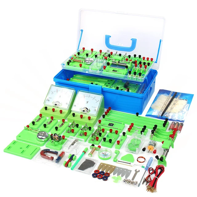 Physics Labs Circuit Learning Kit Podstawowy zestaw zasad odkrywania elektryczności dla nauczyciela w szkole Student nauki równolegle