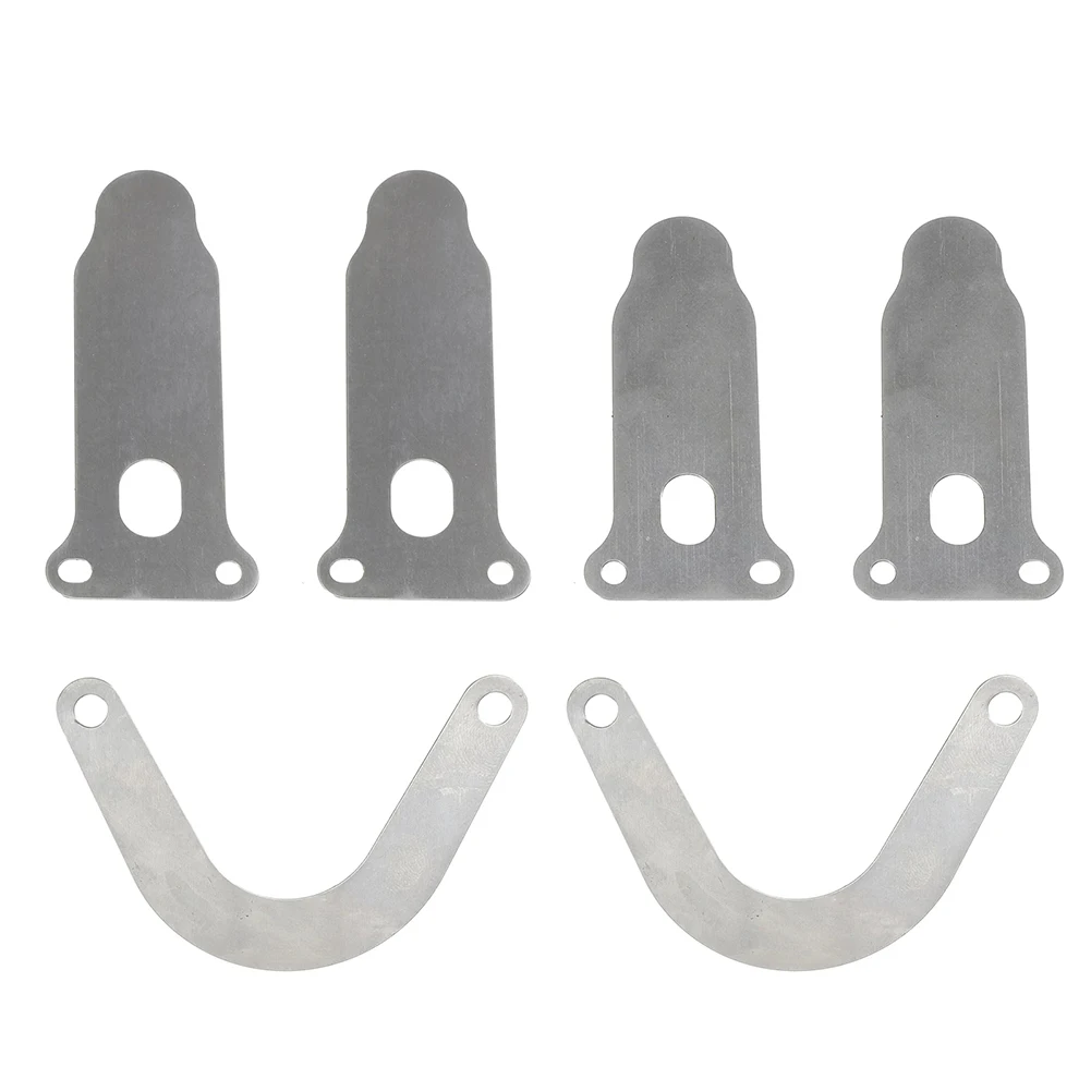 Air Compressor Pump Head Valve Plates 6pcs Set with U Shaped Small Tongue Shape and Tongue Shape Variants for Repair