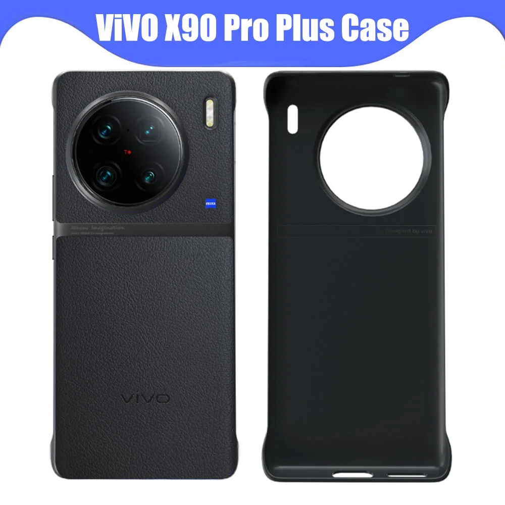 100% Original Vivo X90 Pro Plus Case PU Leather PC Ultra Thin Protective Cover Case For Vivo X90 Pro Plus Smartphone