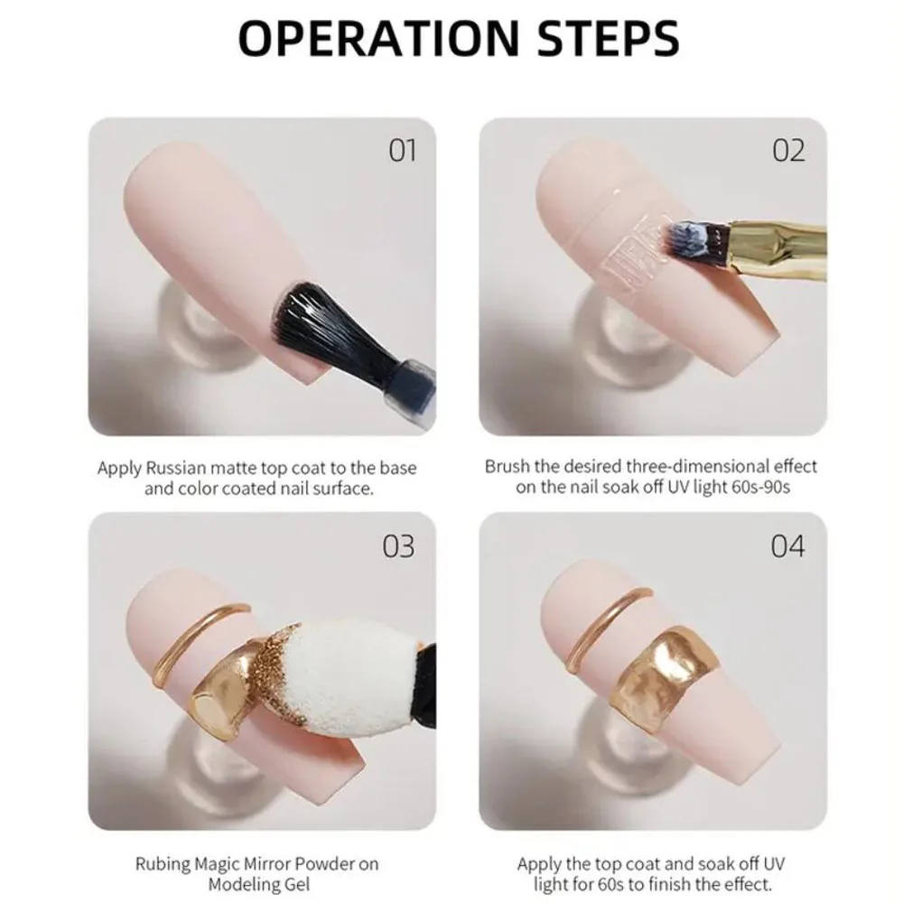 15ml Matte Top Coat Gel per unghie Texture liscia Polvere antiaderente Top opaco Gel per unghie Vernice semipermanente Smalto per unghie Top Coat Gel