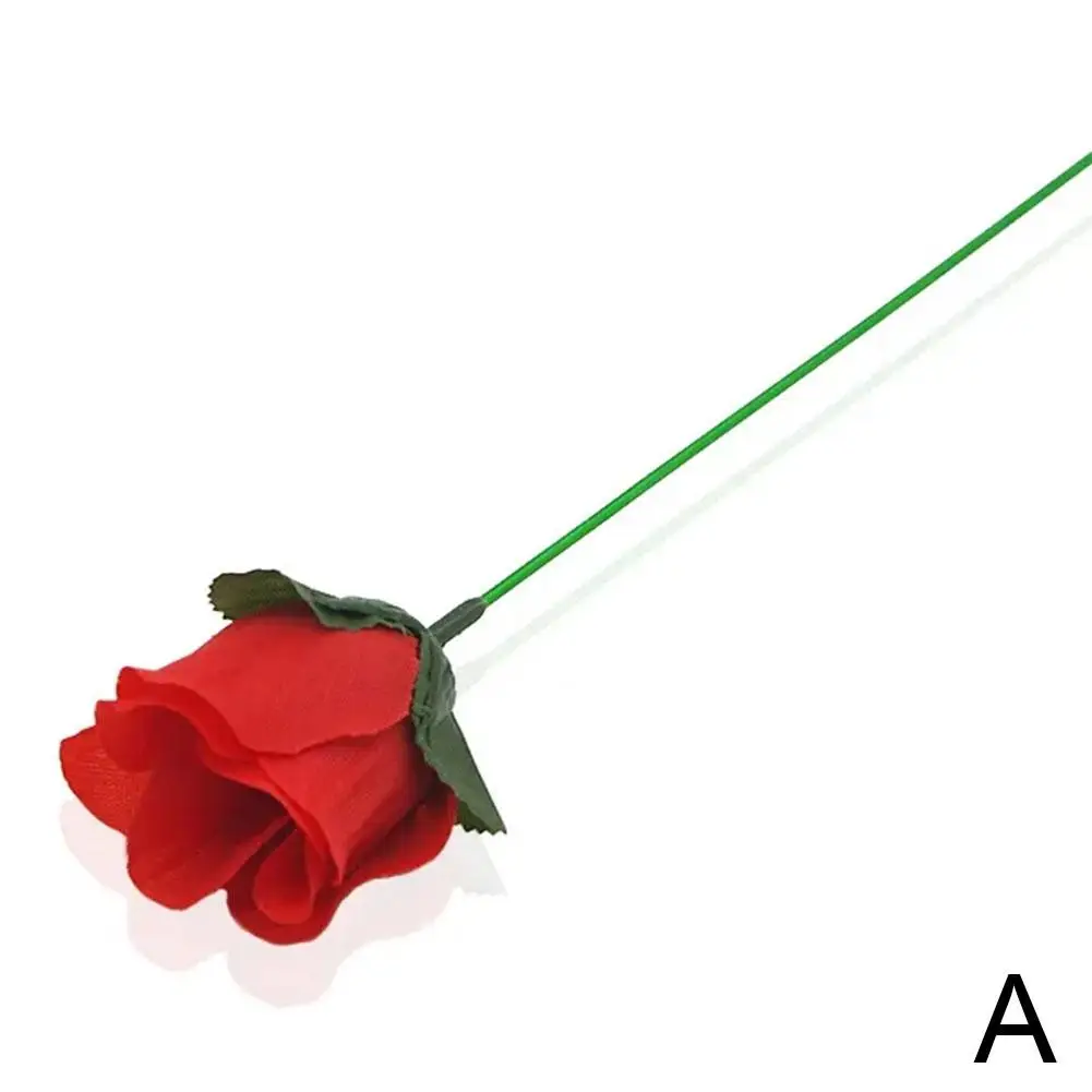 Fackel zum Blumen-Fackel zum Rosenfeuer-Zaubertrick, Flamme, erscheinende Blume, professioneller Zauberer, Performance-Requisiten, Valentinstag