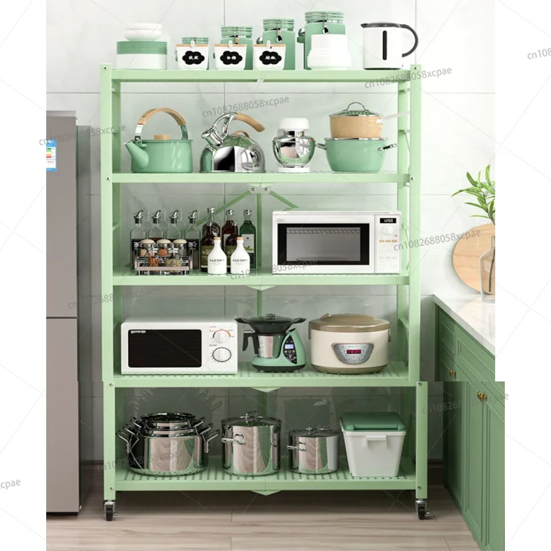 

Wrought Iron Kitchen Shelf Kitchen Rotating Shelf 360 Degree Basket Kitchen Shelf Foldable Tableware Storage Rack