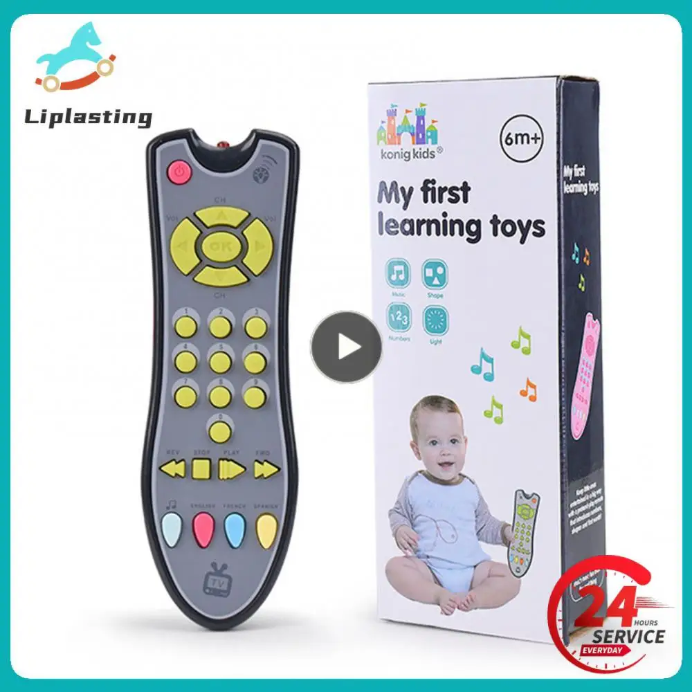 Baby Tv Afstandsbediening Kids Muzikale Vroege Educatieve Speelgoed Simulatie Afstandsbediening Kinderen Leren Speelgoed Met Licht Geluid