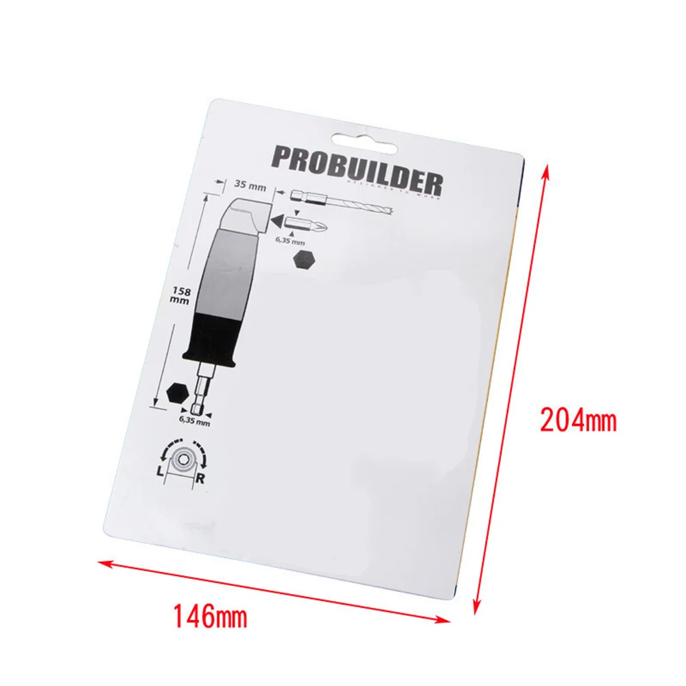 90 Degree Screwdriver,Electric,Drill Corner Extension Accessory,Right Angle