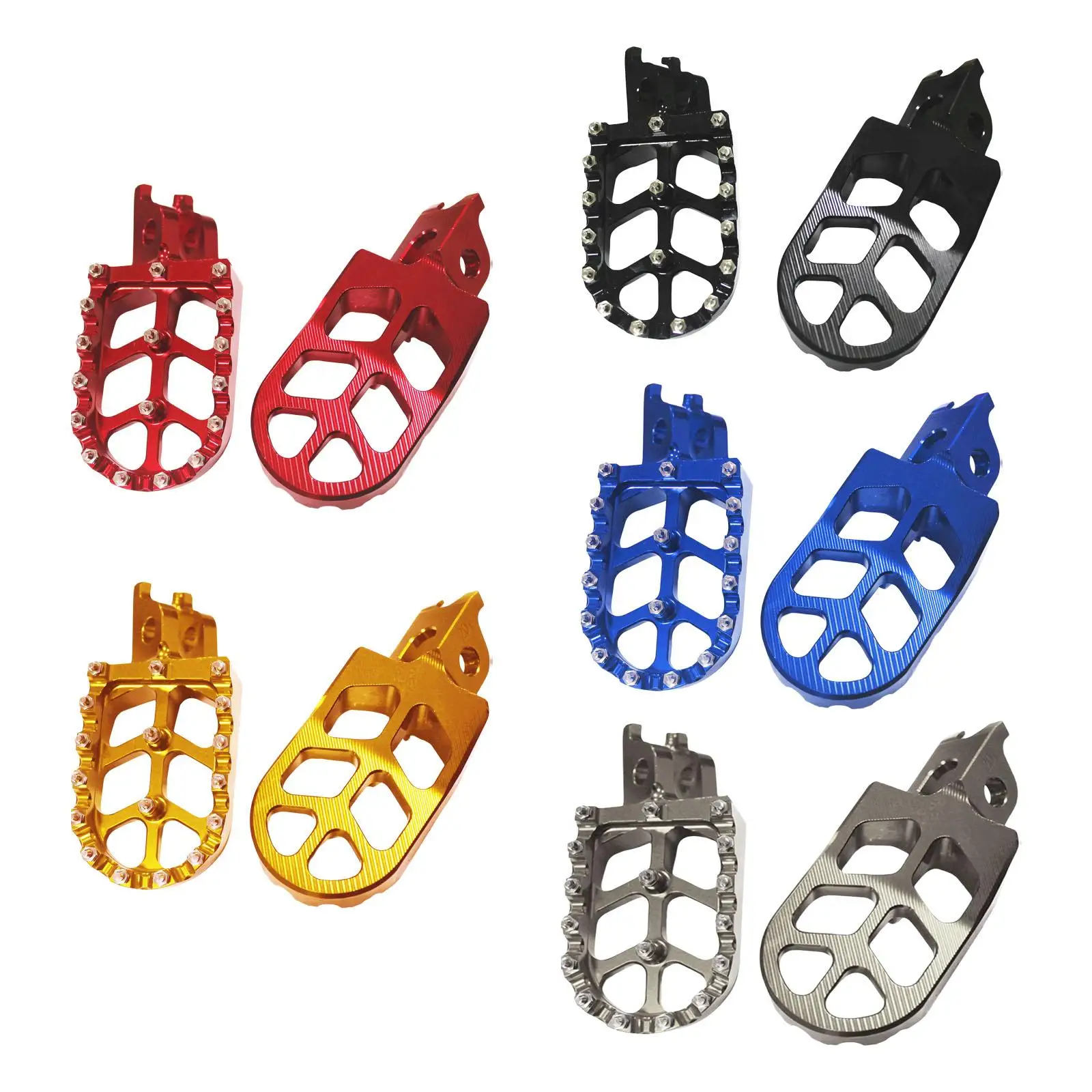 Motorcycle Foot Pegs Footrest for Honda CR125 CR250 KX250x KX450x Crf450R Crf450RX Crf450x