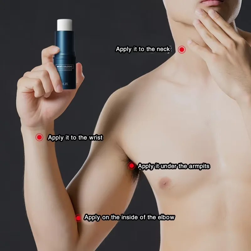 7G NEW Men cologne Balm Series Lasting Scent Keep Fresh Dating Flirting Improve Temptation Body Light Fragrance Solid Balm view 6