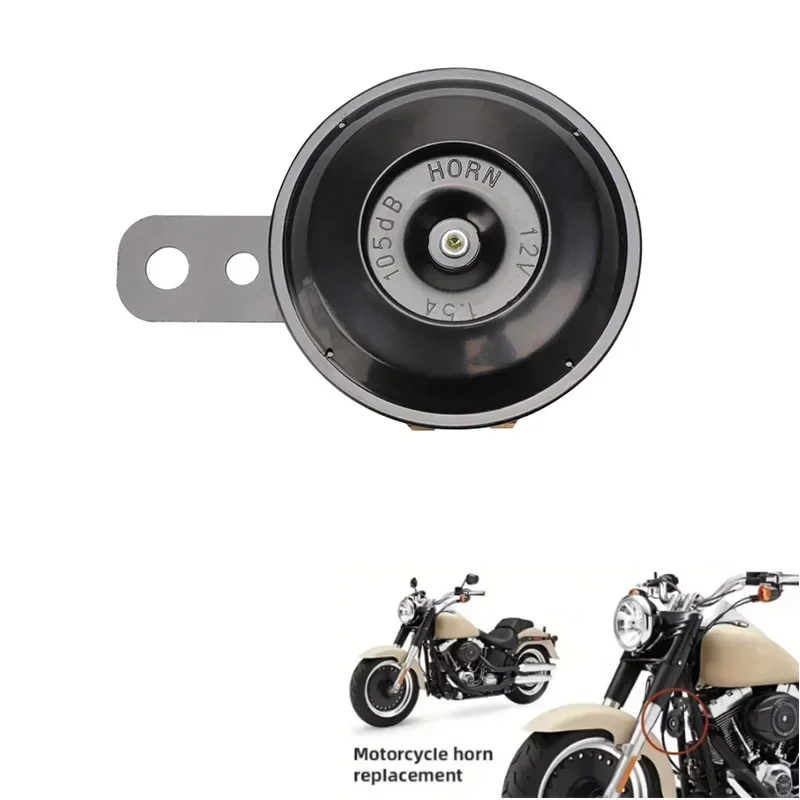 Motorcycle Electric Horn Speaker 12v Universal Suitable for Scooters All-Terrain Vehicles and Light Motorcycle Modified Horns