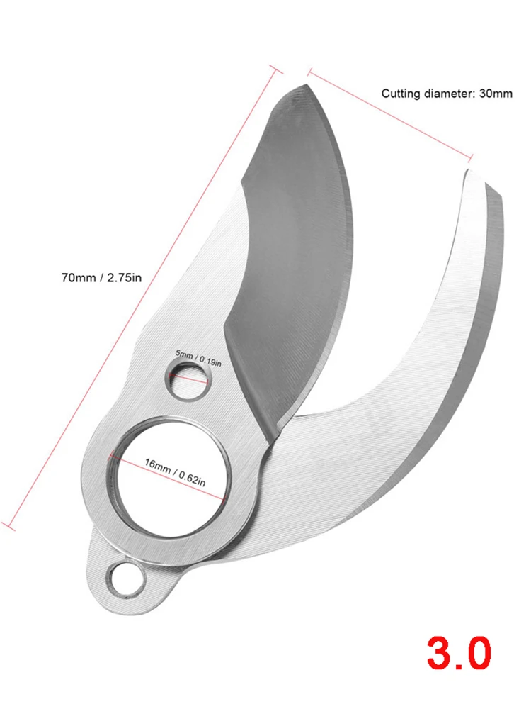 SK5 potatore Cordless lama da taglio 30mm accessorio per cesoia elettrica per potatura efficiente albero da frutto Bonsai rami da potatura attrezzo