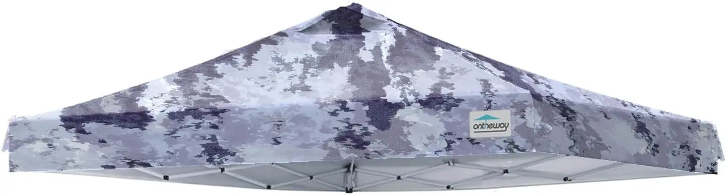 

10x10 Replacement Canopy Top Cover, Pop Up Canopy Tent with Air Vent (Camouflage)