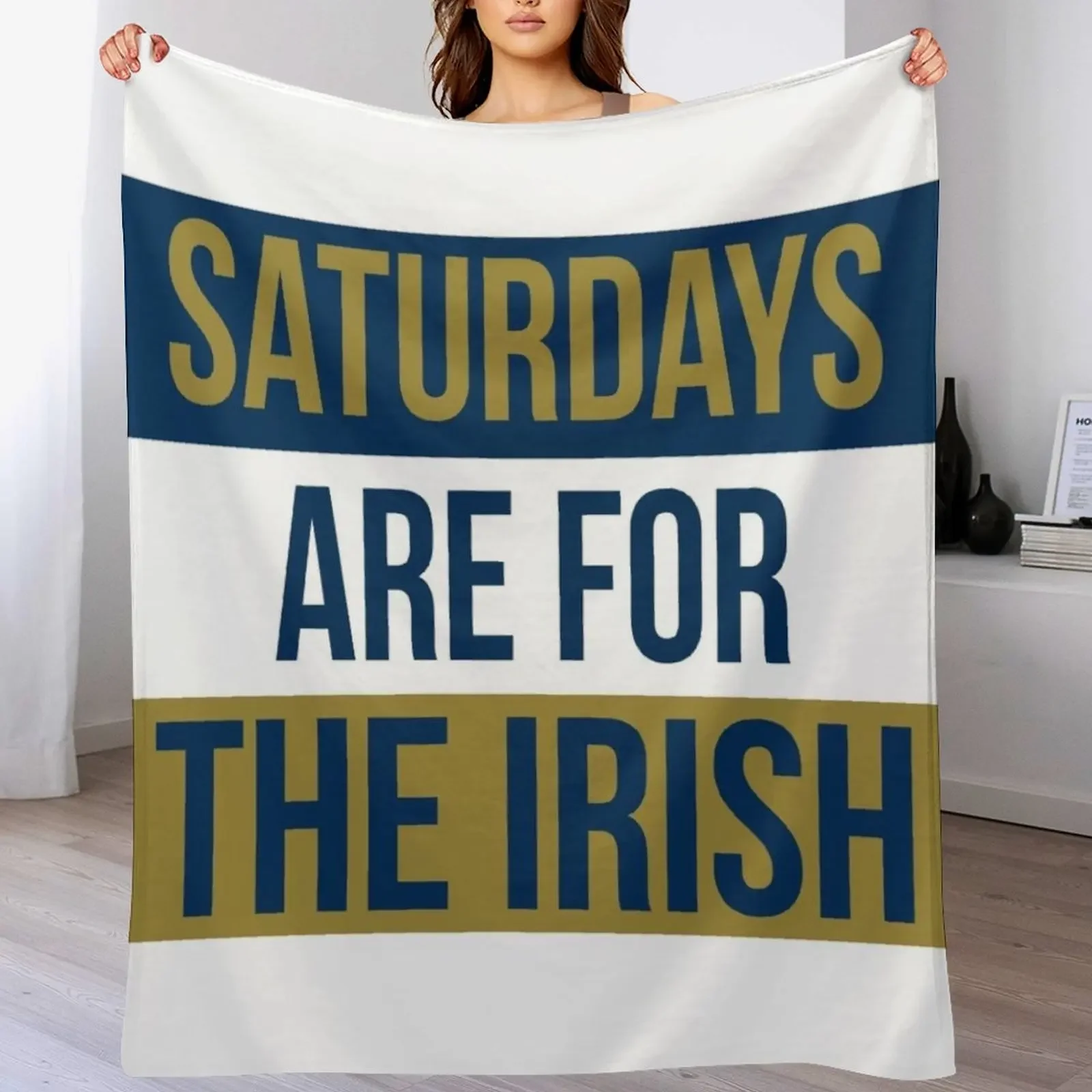 

Saturdays Are For The Irish Shirts & Stickers Throw Blanket for babies Blankets For Bed Sofa Quilt Blankets
