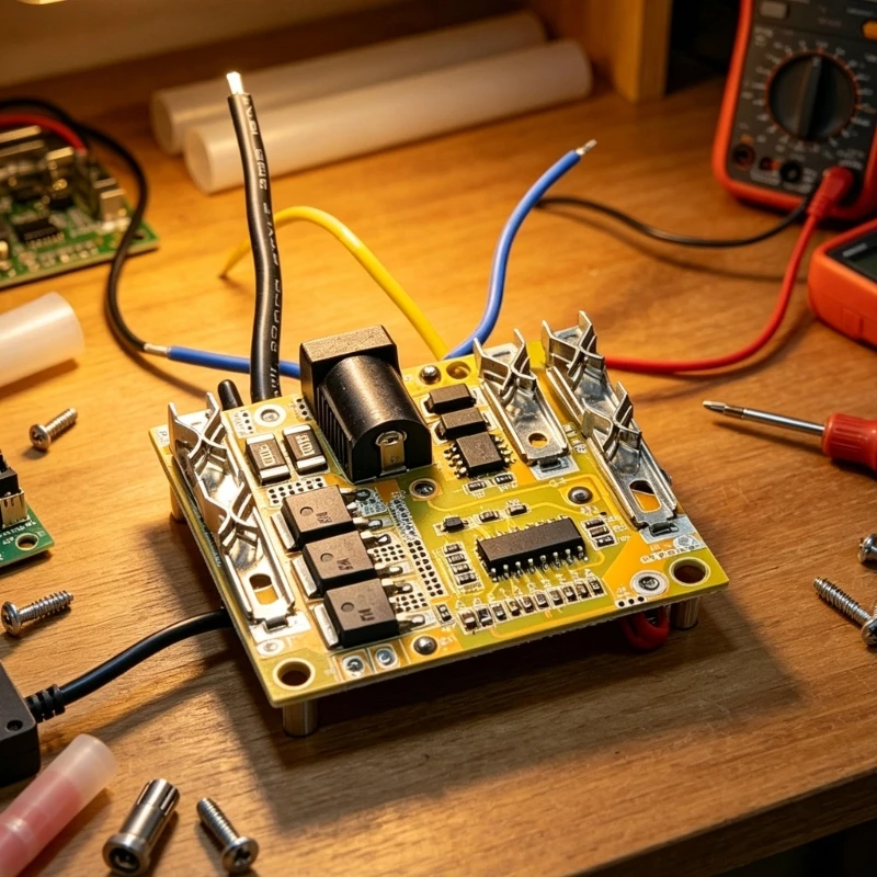 Lithiums Battery Protections Board for 18650 Battery Pack, 20A Discharges, 60A Start Current, 4.25V Charging Board for Pack M4YD