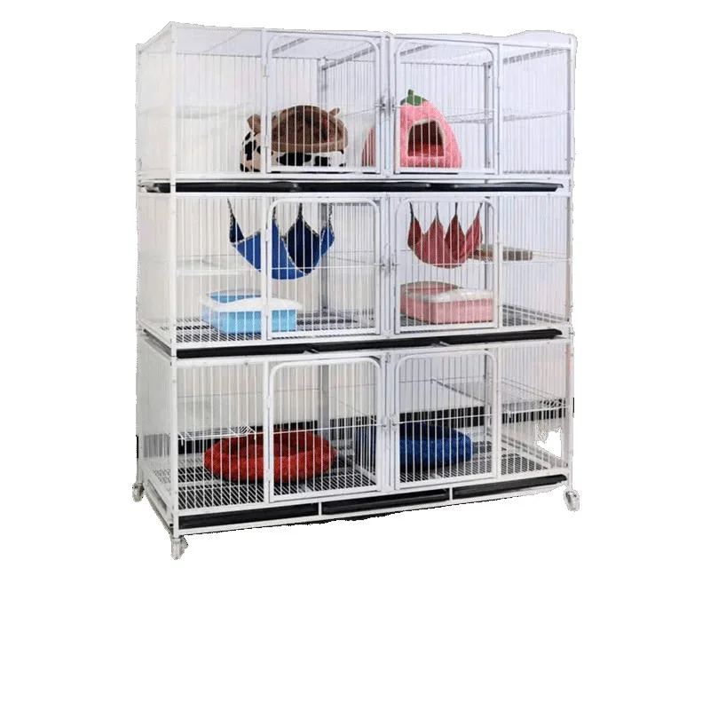 

Three-layer breeding indoor cat house breeding pet store foster small