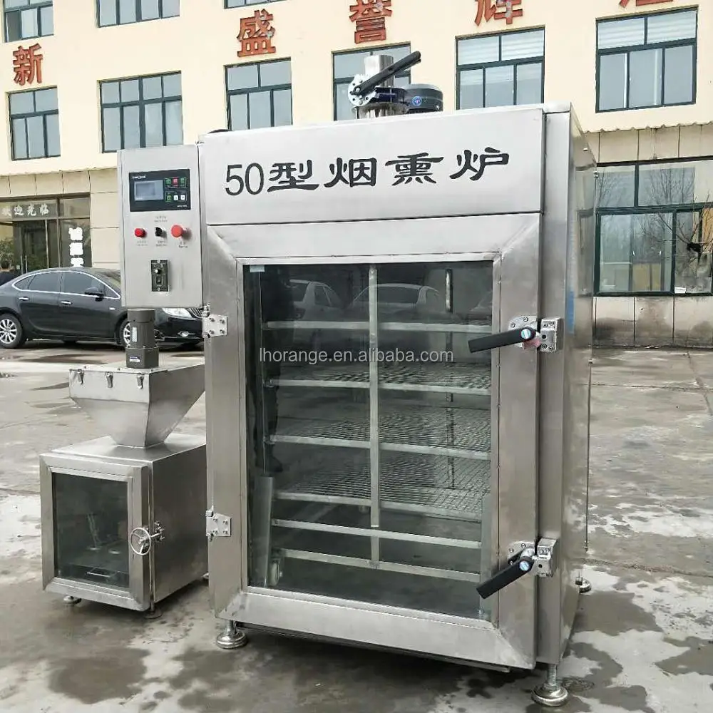 Commercial Smokehouse For Sausage Ham Fish Meat Smoking Machine Meat Smoker Oven