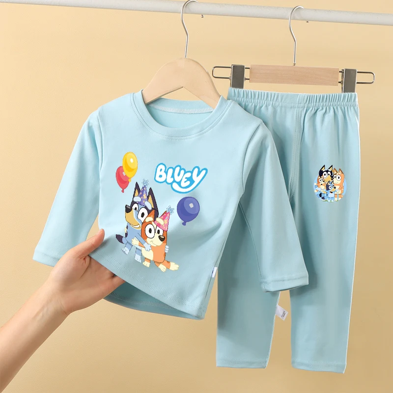 

Blueys Bingo Children's Clothing Sets Girl Boy Sleepwear Long Sleeved Pants Clothes Kids Pajamas Set Baby Girls Pyjamas Gift