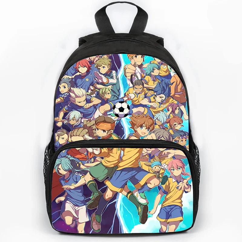 Anime Inazuma Eleven Go School Bag Student Daily Bookbag Children Backpack Teenager Travel Rucksack Girls Boys Cartoon Schoolbag