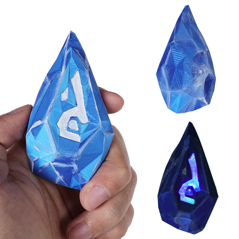 Disguise 8CM Arcane Viktor Hextech Crystal Plastic Prop Game LoL TV 2 Cosplay Costume Accessories Roleplay Party Props Gifts