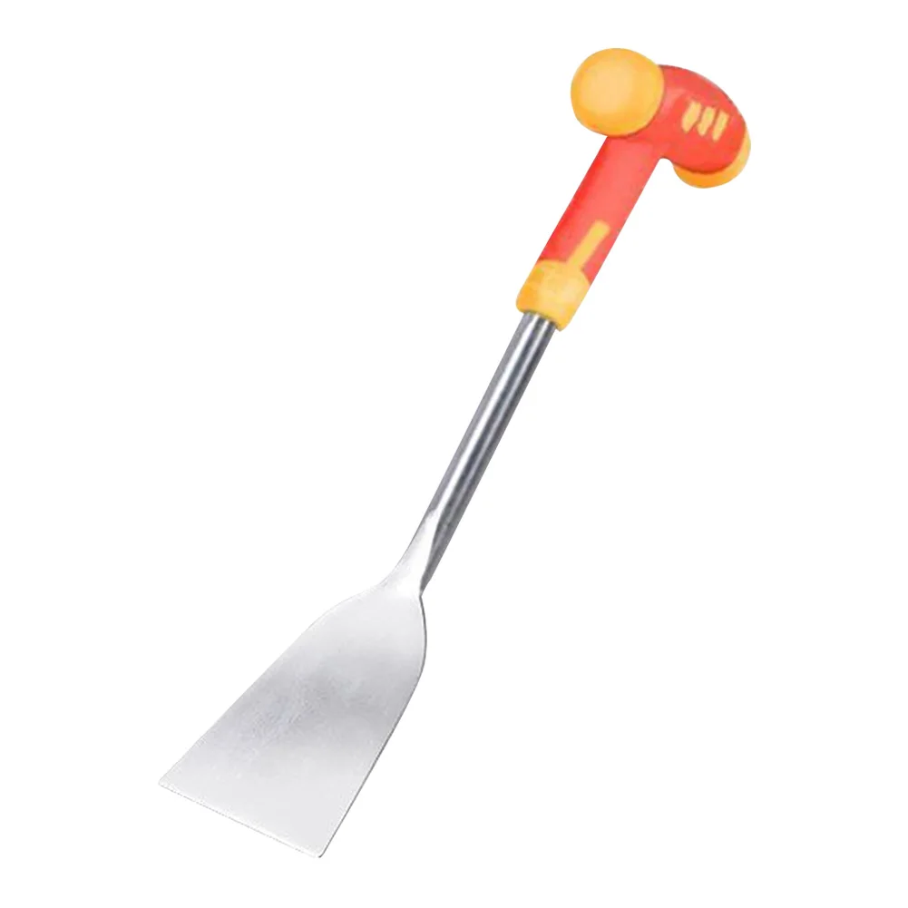 Pala per scavare aglio in acciaio inossidabile con manico in plastica Scavo per erbe selvatiche Pala da giardino Cazzuola Attrezzo da giardino Giardinaggio Diserbo