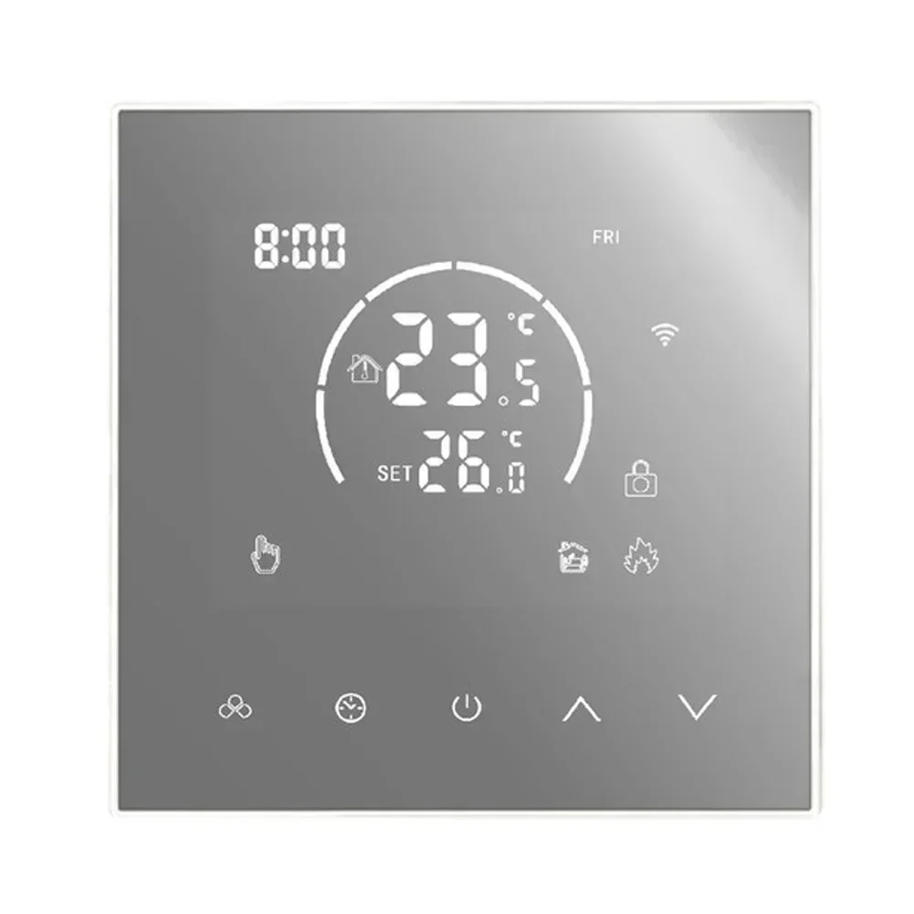Smart For Tuya Thermostat With WiFi Control & Child Lock – For Heating Home Improvement Hardware Parts For Home