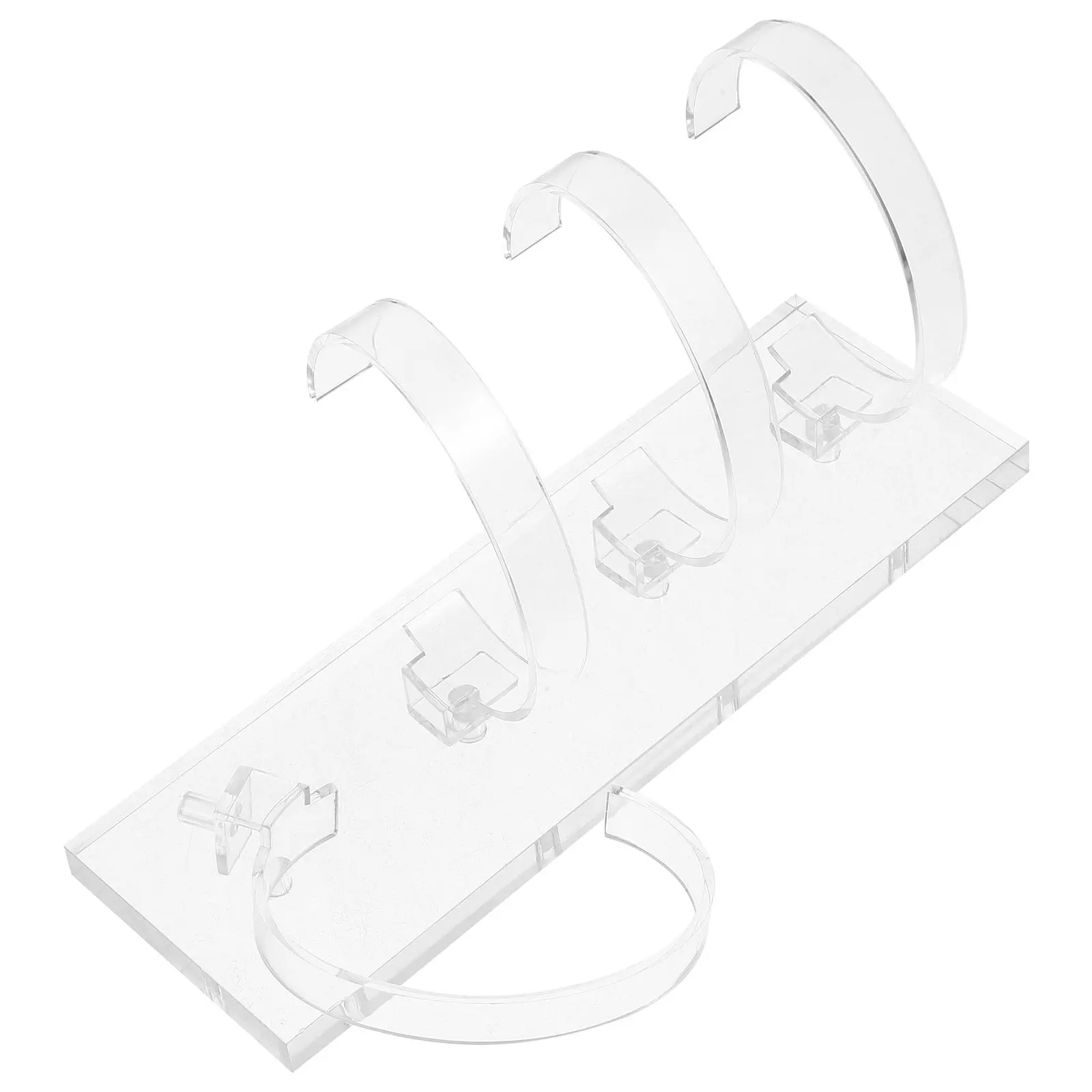 

Watch Display Stand Wrist Watch Holder Acrylic Lightweight Stable Base Display Rack for Store Home Showcase Jewelry Organizer