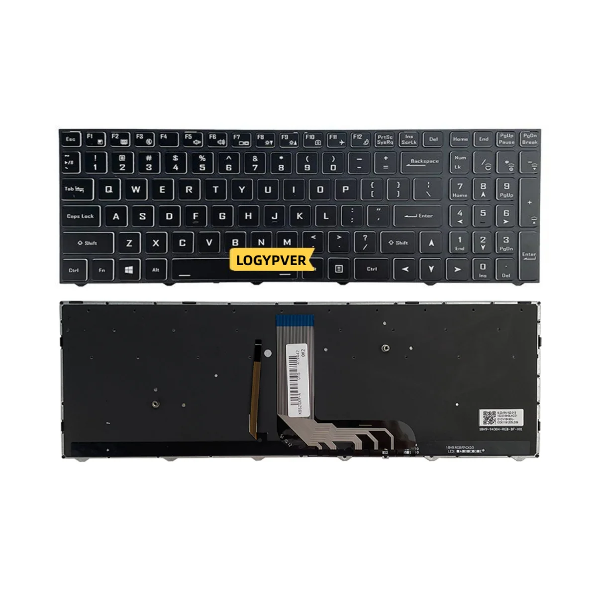 Ordinateur Portable US Clavier pour Machinenike T58-VG65T T58-VA m7 DD3 PLUS M51 F57 911stuff 911closer ST Coloré Rétro4.2 Anglais Clavier