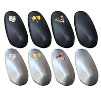 Universal Motorcycle Seat Cushion Cover Waterproof PU Leather Sunscreen Motorbike Scooter Seat Protector Accessories Dustproof