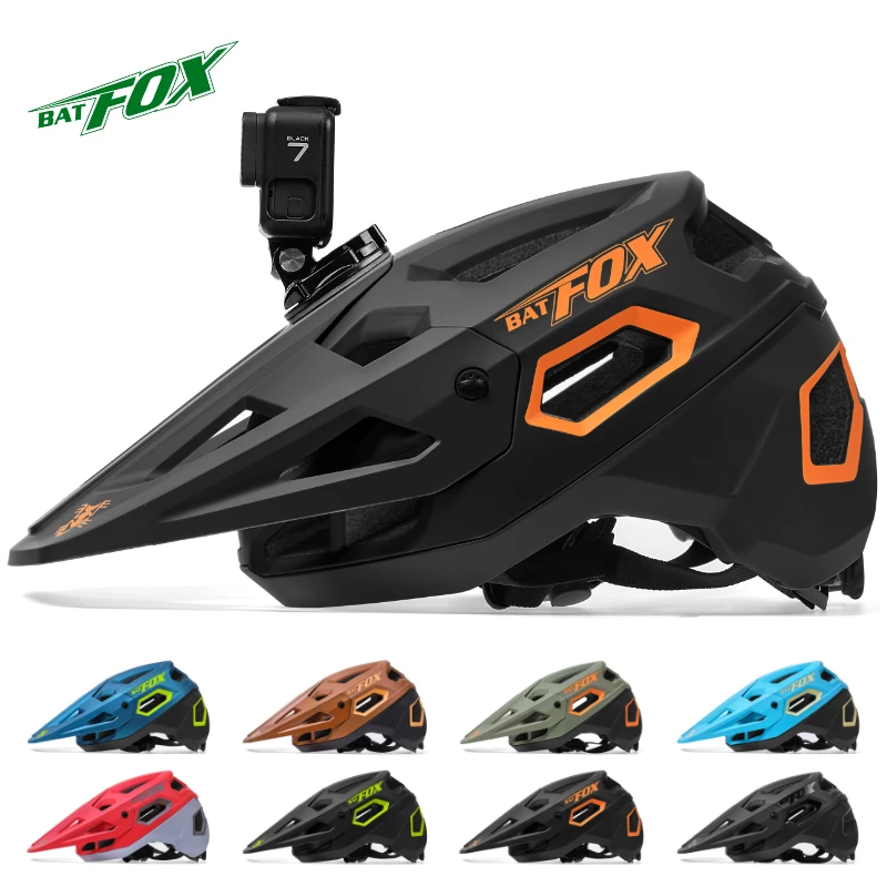 BATFOX Road MTB Helmet Cycling Helmet Casco Bike Safety Cap Sports Equipments Men Women Integrally-Molded MTB Bicycle Helmets