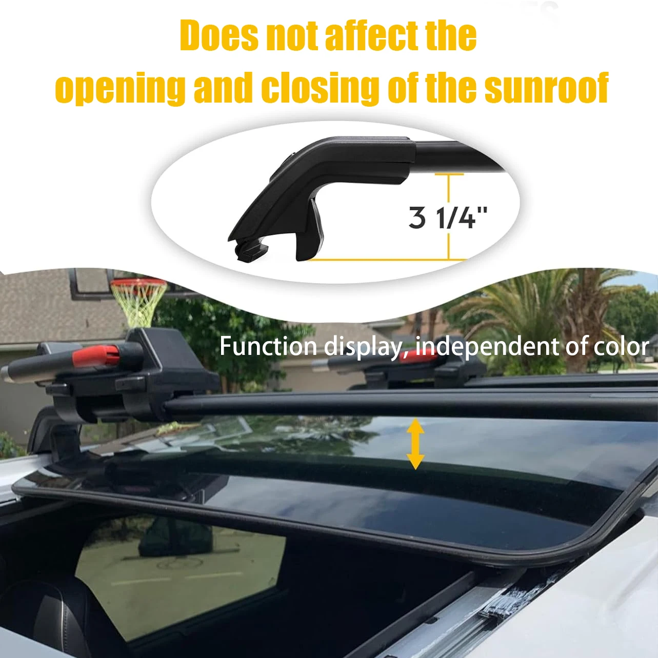 سبائك الألومنيوم الأسود 2 قطعة مناسبة ل Volkswagen VW ID.4 2020-2025 قابل للقفل سقف السكك الحديدية رف العارضة القضبان المتقاطعة #5