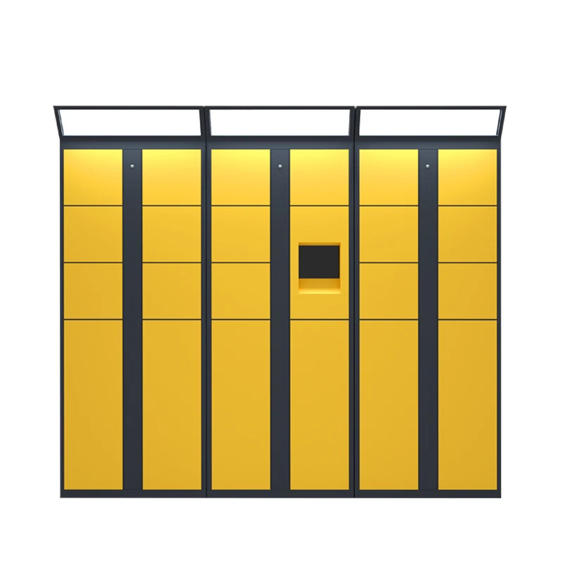 Hot Sale Iot-Connected Outdoor Luggage Lockers Automatic Digital Pin Code Smart Luggage Storage Locker