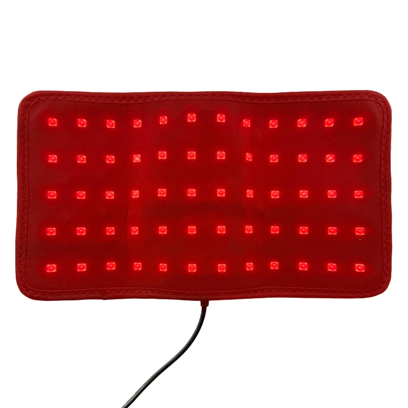 KEMOKO LED赤外線ライトセラピーパッド、体の痛みの深い治療に、背中、膝、手、足の緩和に、ポータブルホームパッド