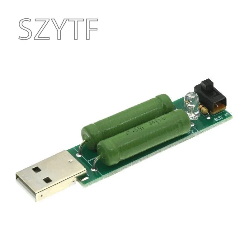 USB Charge Current Detection load Testing Instrument 2A/1A Discharge Aging Resistance USB Power Adapter