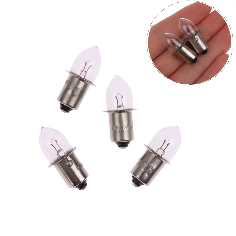 P13.5S Base Bulbs Old Style Flashlight 2.4V 3.6V 4.8V 6V 7.2V 0.4A 0.5A 0.75A Replacement Bulbs Torches Work Lamp